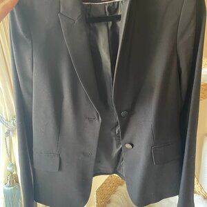 Calvin Klein Suit Jacket Black - Size 4